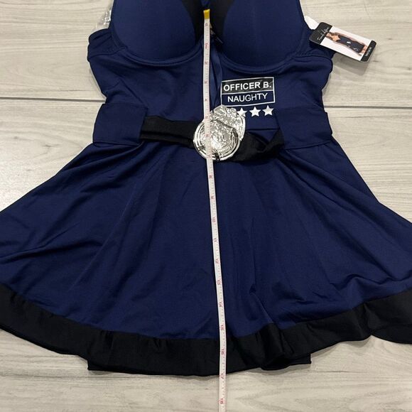 NWT French Affair Sexy Police Officer / Cop dress size small   Comes with matchi - Picture 6 of 8